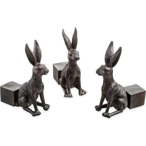 3pcs Plant Pot Foot Dog/cat/rabbit Statue Flower Pot Planter Foot Pot Support Foot Handmade Garden Decoration (1/5)