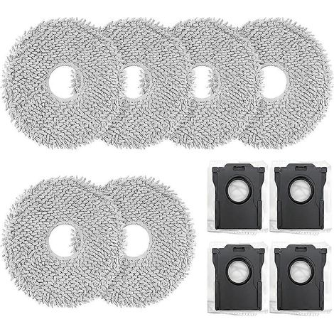 Lingettes de rechange et sacs à poussière pour aspirateur robot Dreame X40/X40 PRO L40 Ultra (1/5)