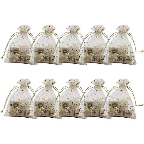 50 sachets cadeaux en gaze (1/3)