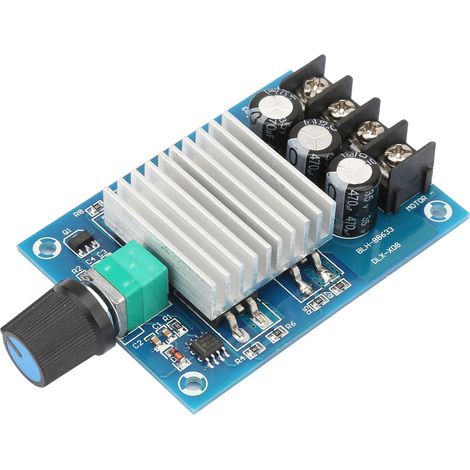 Régulateur de Vitesse Moteur DC 30A 12V-24V, Contrôleur PWM pour Moteurs Électriques (1/5)
