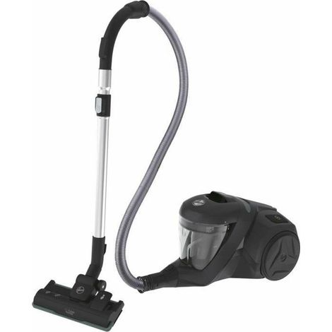 Hoover HP321PAF Beutelloser Staubsauger Schwarz und Grau