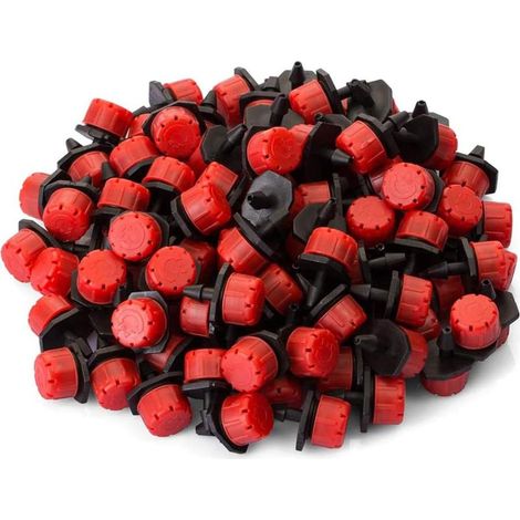 200pcs Adjustable Irrigation Drippers, Automatic Drip Irrigation System, Micro Sprinkler Drippers for Plants, DIY Garden (1/5)