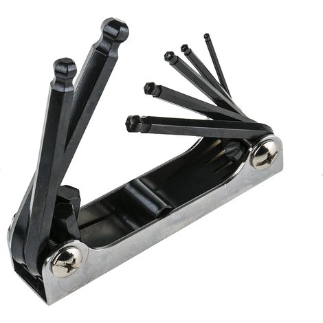 Jeu de clés Allen RS PRO 1/4 in, 1/8 in, 3/16 in, 3/32 in, 5/16 in, 5/32pouce 7 pièces ( Prix pour 1 Jeu ) (1/3)