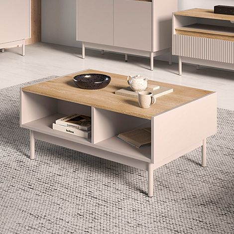 Mesa de centro Connie Cachemira y Madera (1/5)