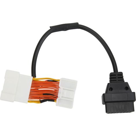 Adaptateur de diagnostic OBD2 double embout, câble de conversion fendu, remplacement pour Tesla Model 3 et Y (1/5)