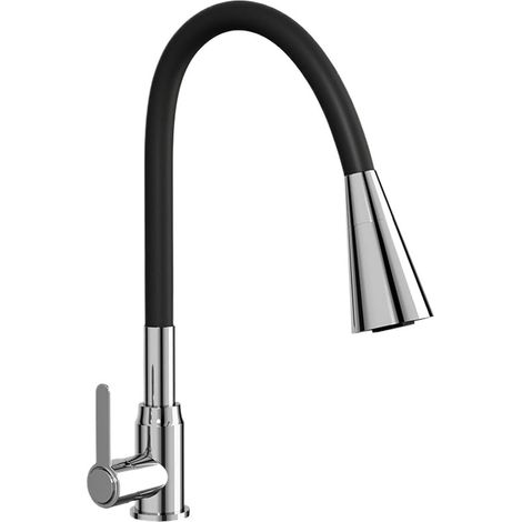 Robinet de cuisine Robinet de cuisine à tuyau Flexible, robinet d'eau chaude et froide en Silicone rotatif à 360 degrés, robinets de salle de bains, amélioration de l'habitat (1/5)