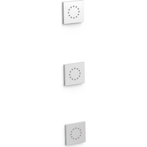 3 JETS EMP.HIDROM.PFL.INST.INCL.80X80MM CR (1/2)