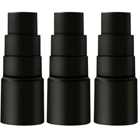 Lot de 3 adaptateurs pour tuyau d'aspirateur - Pour Kärcher Bosch Parkside Makita Metabo Black & Decker (1/5)
