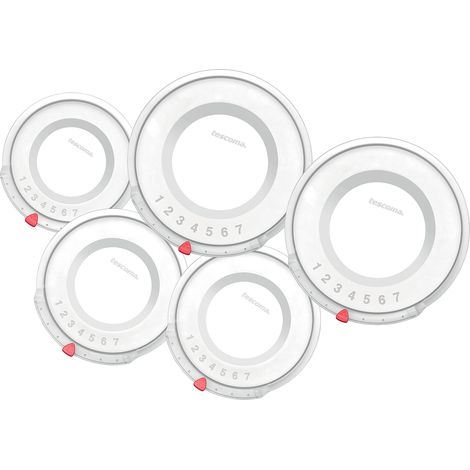 Set 5 Coperchi Con Datario