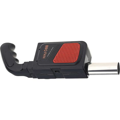 Ventilateur de barbecue électrique portable, souffleur d'air pour le camping, les pique-niques et les barbecues en extérieur (1/5)