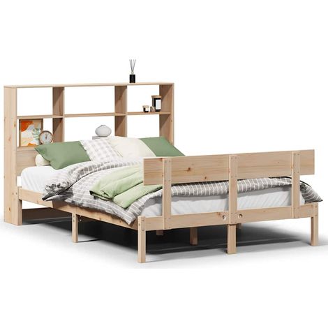 Maison Exclusive - Letto Libreria senza Materasso 160x200 cm in Legno di Pino