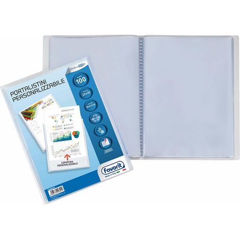 Favorit 100460333 carpeta Polipropileno (PP) Transparente A4