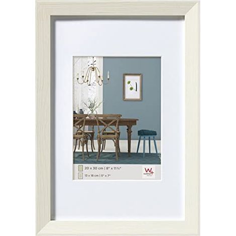 Fiorito Holzrahmen 13x18 cm, WEISS (1/4)