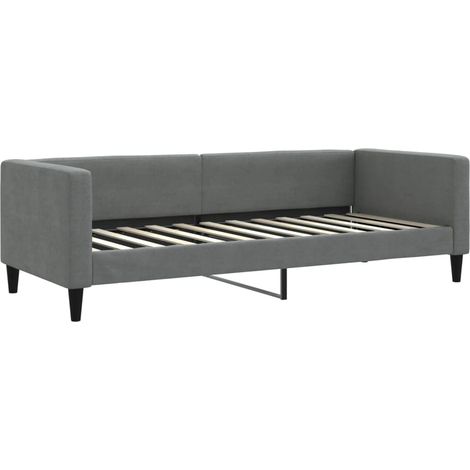 Maison Exclusive - Letto da Giorno Grigio Scuro 80x200 cm in Tessuto (1/5)