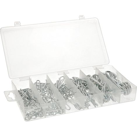 KOTARBAU Lot de 150 pinces à ressort R-Clips (1/5)