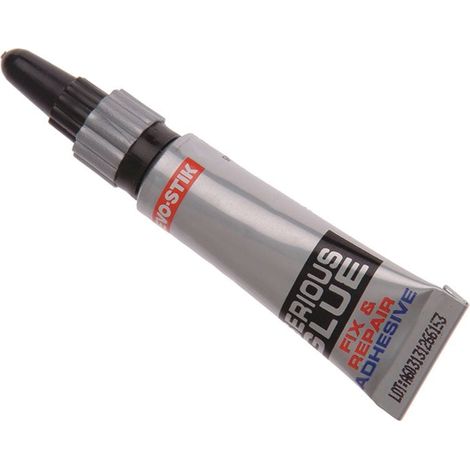 Evo-Stik Serious Glue Tube 33g (EVO663565) – Strong Adhesive for Household and DIY Repairs