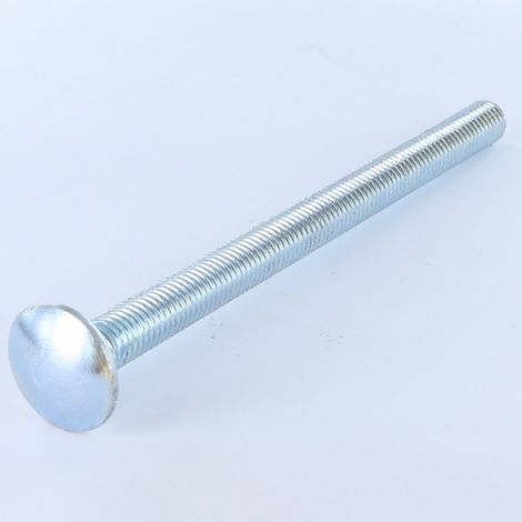 TRCC JAPY tête ronde collet carré M12X80 Filetage total Acier zingué-50 pièces
