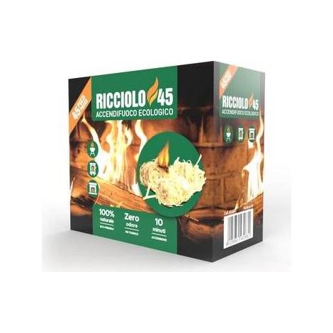 ACCENDIFUOCO ECOLOGICO RICCIOLO45