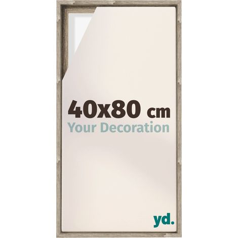 Your Decoration - Cadre flottant - Chene Sonoma - Cadre en caisse américaine pour toile sur chassis - MDF - Lyon (1/5)