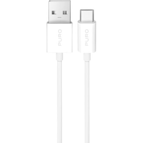 Cavo USB-A - USB-C in TPE da 10 W e 3 m - Bianco (1/3)