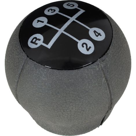 Pomo de palanca de cambios gris para Opel Astra I F 91-02, 5 velocidades. (1/5)