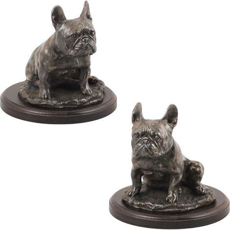Bouledogue français III - statuette de chien, figurine de bureau, trophée pour exposition canine par Art-Dog (1/5)