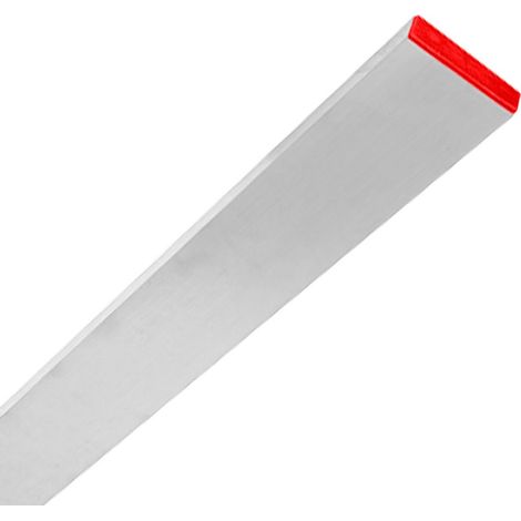 Règle rectangulaire en aluminium pour lisser le mortier 80x20 mm longueur 250 cm