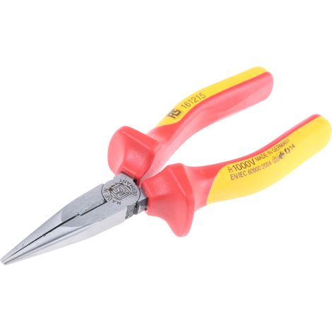 Pince à bec long RS PRO, L. (hors tout) 160 mm ( Prix pour 1 )