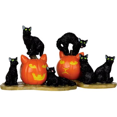 Halloween Cats Set Of 2 Cod. 12883