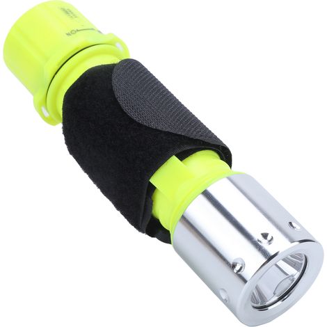 Lampe de plongée étanche IPX8 LED rechargeable pour plongée sous-marine