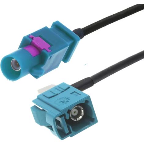 Presa Pigtail Fakra RA Fakra Z Spina RG174 2m