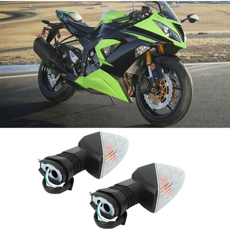 Modification moto : Clignotants fumés pour Honda CBR250R (vendus par paire) (1/5)