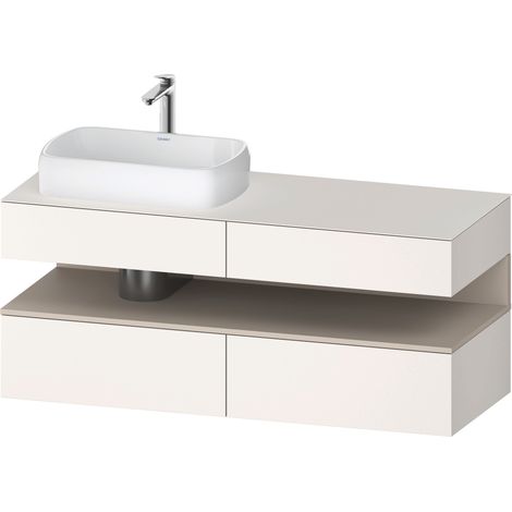 Duravit Collection One Meuble sous-vasque sur console, 2 tiroirs, (1/2)