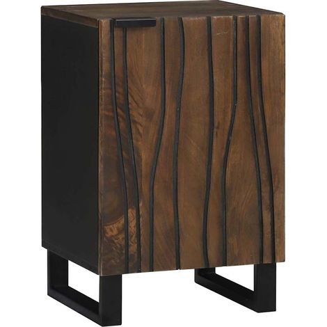 Maison Exclusive - Waschbeckenschrank Walnuss 38 x 33,5 x 58 cm H