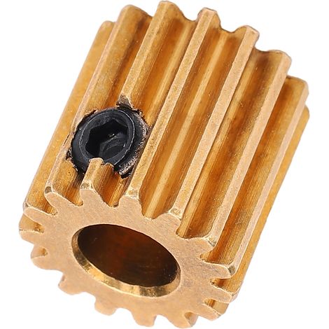 Pignon à 15 dents en laiton, accessoire pour robot industriel, trou central de 6 mm (1/5)