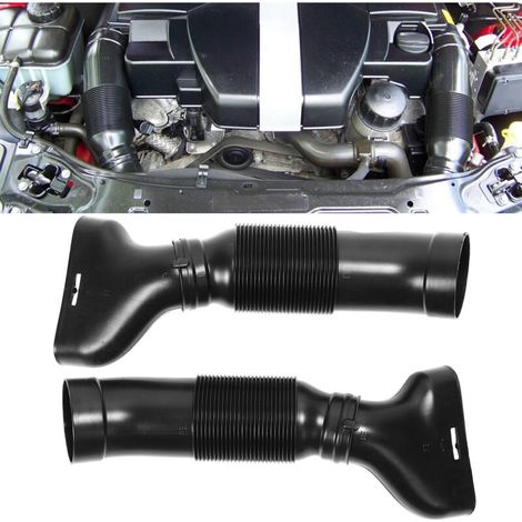 1 paio di condotti per tubi di aspirazione dell'aria del motore 2035280007 2035280107, adatti per Mercedes Benz C240 C320 (1/4)