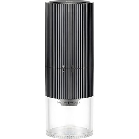 Moulin À Café Électrique Portable - Noyau En Acier Inoxydable - Rechargeable USB-C - Réglage Multiple De Mouture - Affichage LED - Pour Café Filtré (1/5)