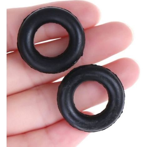 Enrouleur de canette pour machine à coudre Singer - 10 pièces bobine roue de friction noire (1/4)