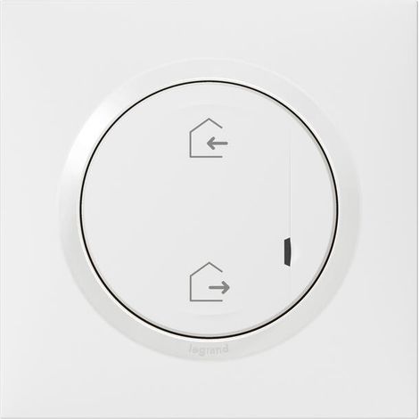 Commande générale sans fils Départ/Arrivée dooxie with Netatmo complet blanc (1/2)