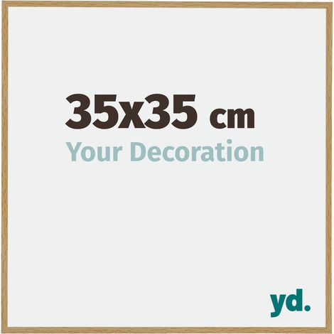 yd. - Cadre photo 35x35 - Hetre Clair - Plastique - Evry