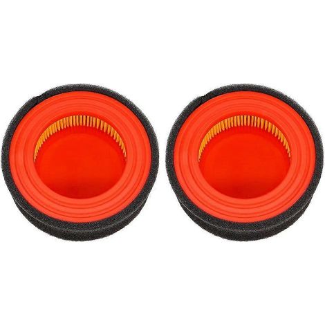 2 filtres à air pour tondeuses autoportées MTD 951-14628, 751-14628, Troy-Bilt, Cub Cadet, Craftsman et Bolens (référence MTD 5T65RU / 5T65RUA / 1T65NUB). (1/5)