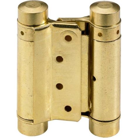 Hettich 75mm Messingbeschichtete Drehflügeltürbeschläge