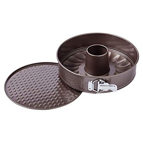 Pyrex Stampo 2 Fondi DESMONT 26CM ASIMETRIA PX Torta, Acciaio Carbonato, Multicolore (1/4)
