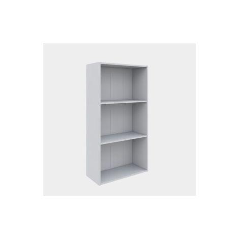 LIBRERIA 2 RIPIANI 50X22,8X95 CM BIANCO
