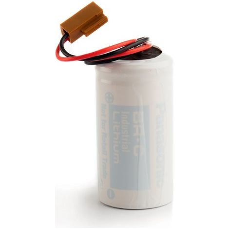 Pile BRC - Lithium - 3V - 5000mAh + Connecteur - FANUC (1/2)