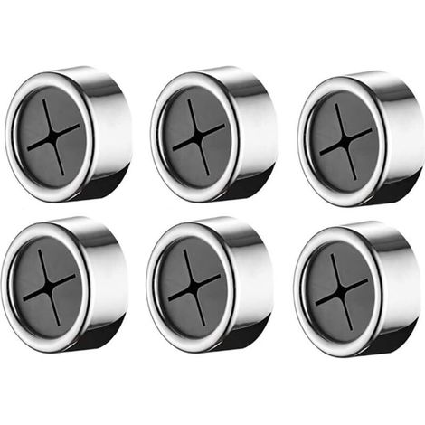 Set of 6 Self-Adhesive Towel Holders, Round Suction Cup Towel Holders, Towel Clips, Adhesive Towel Hooks, No Drilling Required, Round Towel Hooks, for Bathroom, Kitchen and More (1/5)