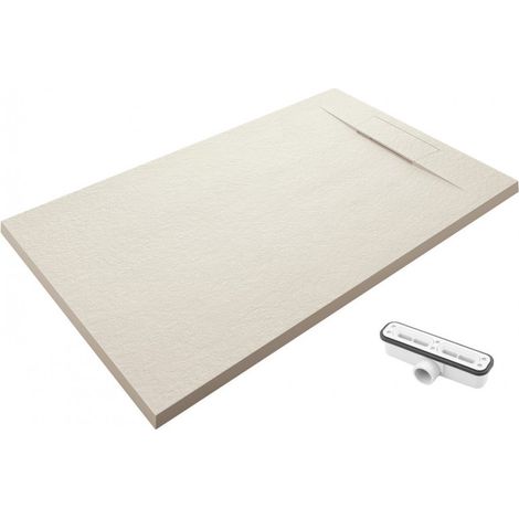 Duschwanne 80X100 NILO cremeweiß Ral 9001