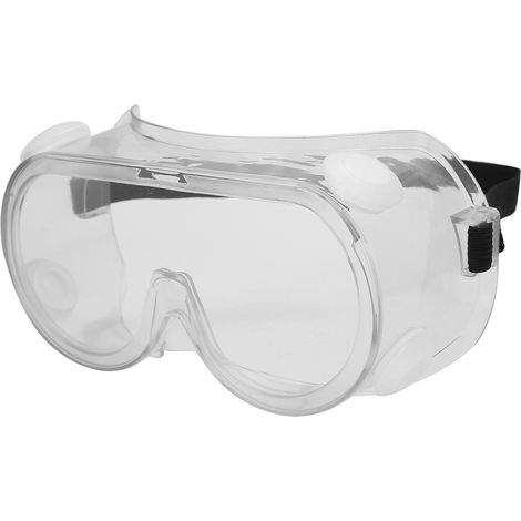 Lunettes de protection anti-poussière, anti-impact et anti-éclaboussures, transparentes, anti-buée et avec protection UV (1/5)
