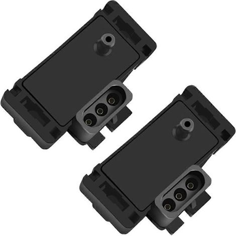 Capteur de pression absolue du collecteur (2 pièces) pour Chevrolet GMC Cadillac Jeep Buick Century Regal LeSabre 12569240 16137039 (1/5)