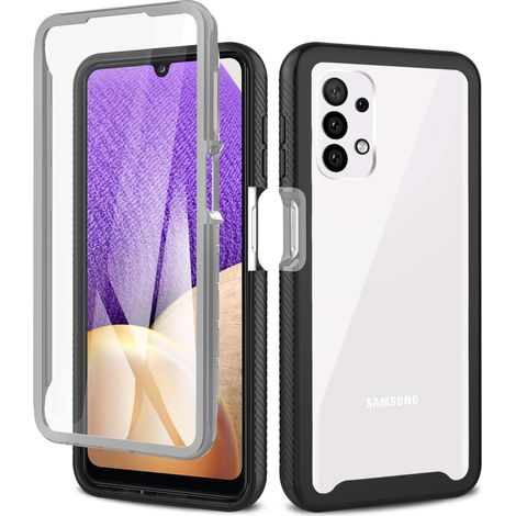 COQUE POUR SAMSUNG GALAXY A32 5G NOIRE CÔTÉS SOLIDES
